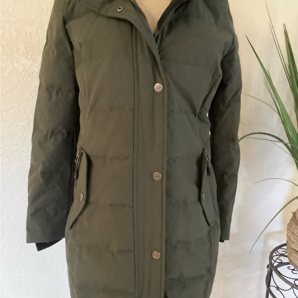 Artic Expedition Olive Green Puffer Coat XXS